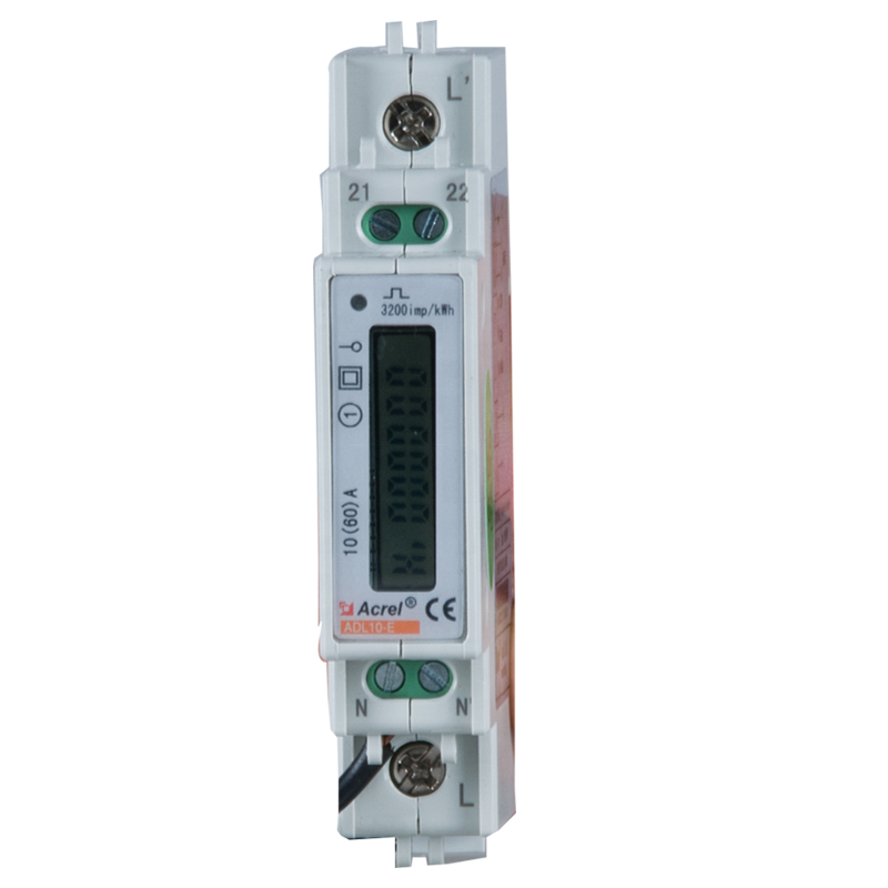 ADL10-E/C modbus RS485 однофазный din-рейку энергии монитор метр с 10(60)A 230V вход