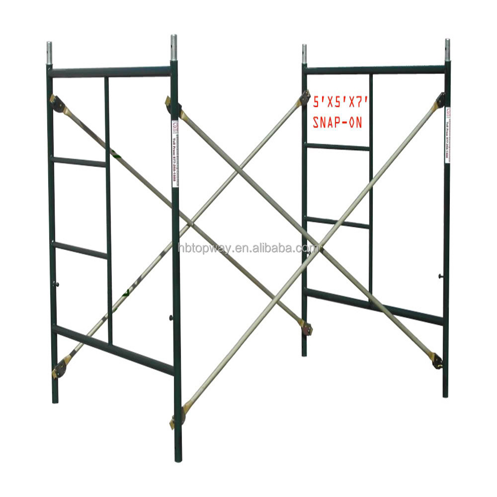 Steel ladder Frame System Scaffolding for Masonry