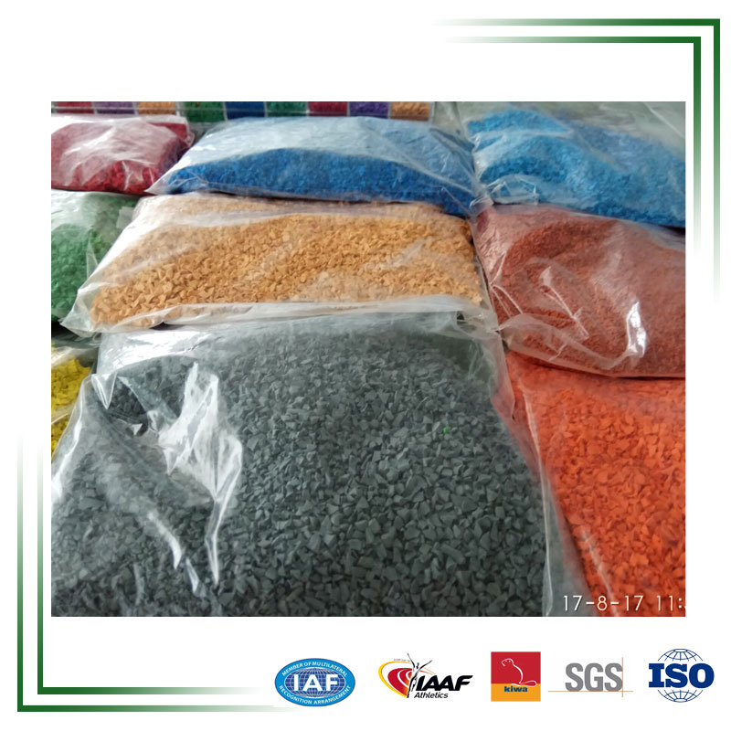 Цветной EPDM Резиновый Mulch цена для наружной детской игровой площадки