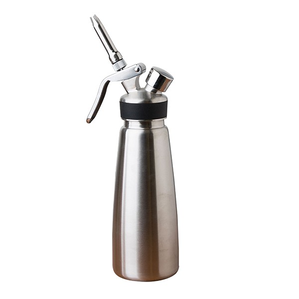Нержавеющая сталь крем Whipper с мягкой насадки для контроллера 1.0L