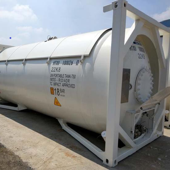 ASME, МКМПОГ, ADR, CSC, ISO 20 футов баллон Бутана LPG