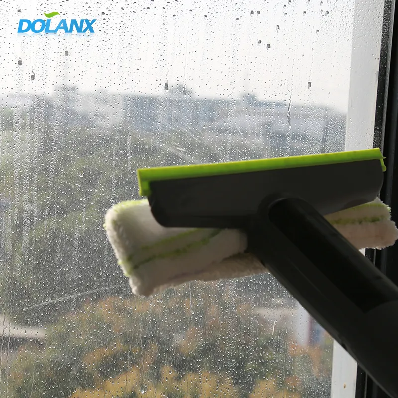Dolanx 3 In 1 With Rubber Squeegee For Shower Window Squeegee Cleaner