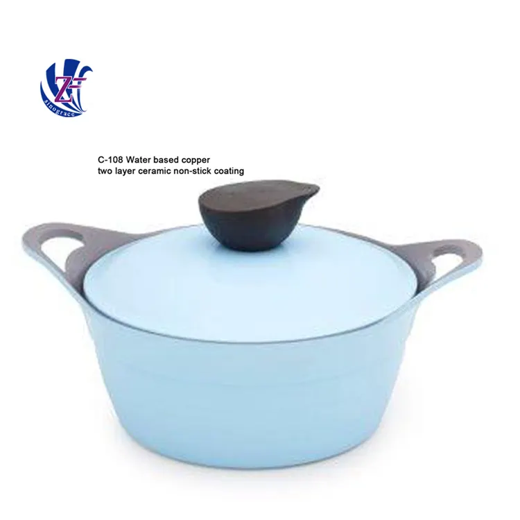 Двухслойное антипригарное керамическое покрытие Anhui SINOGRACE для посуды, сковороды
