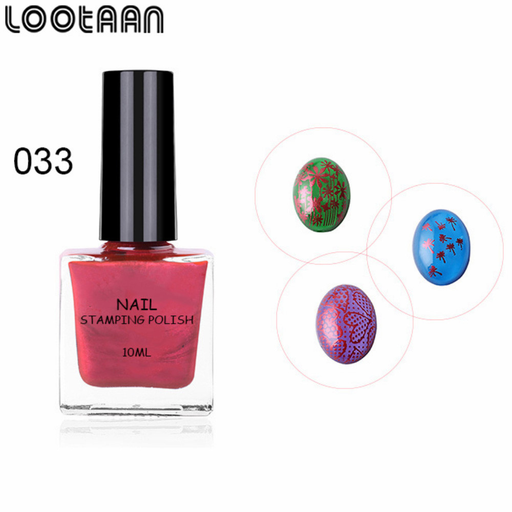 10ml Nail Stamping Plate Nail Art Stamping Polish Series Colors Optional