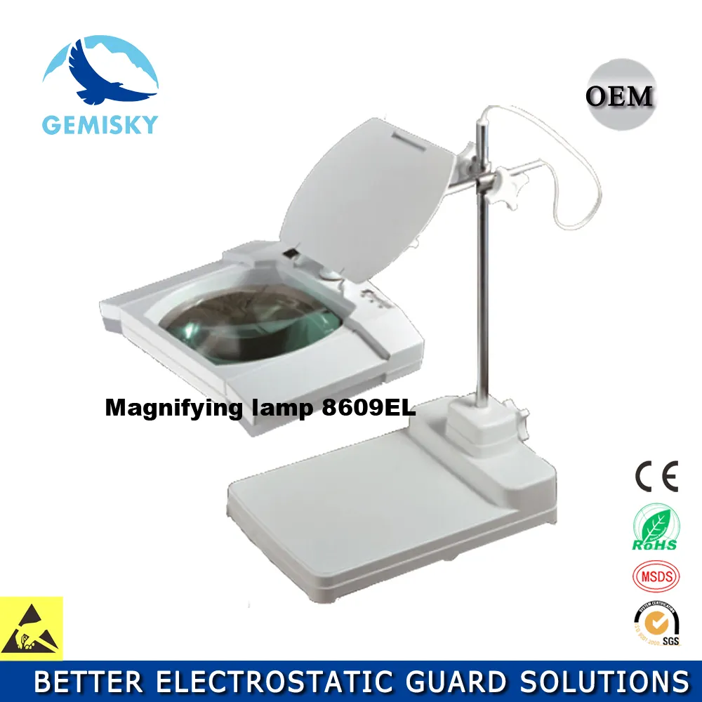Magnifier Led Lamp High Power LED Magnifying Glass Lamp For Reading And PCB Maintenance Illuminated