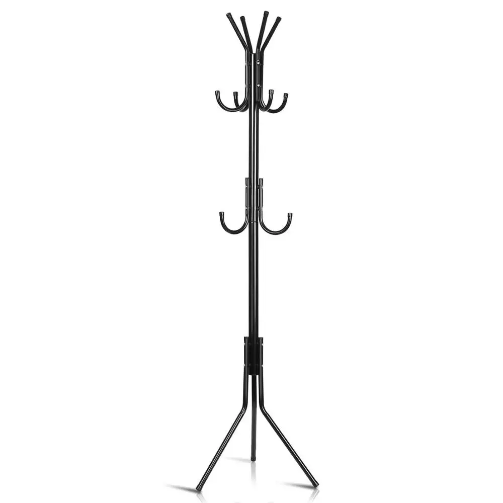 Hot selling High Quality matel Coat Rack stand Heavy Duty Hooks Hanger Rack for Coats, Bags, Scarves, Towels and Umbrella