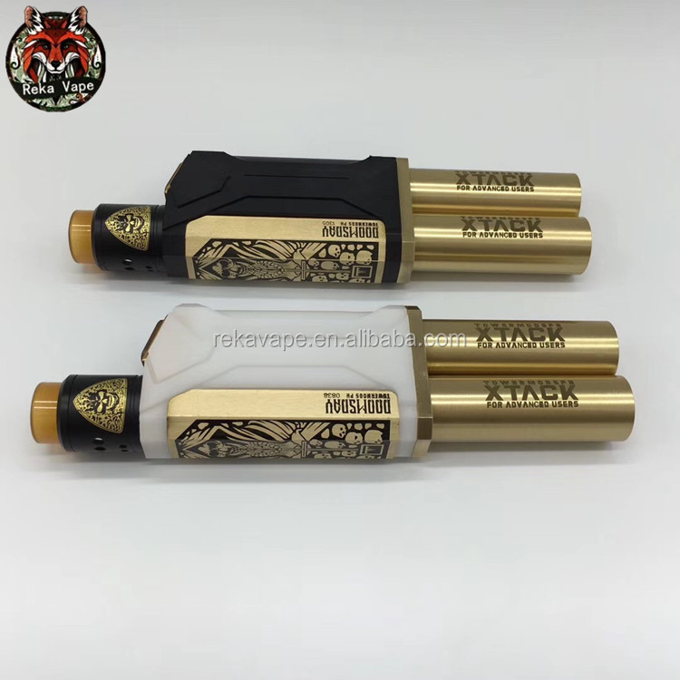 Rekavape поставить Панамская box mod оптовая продажа конец света стиль мод + оси стиль rda комплект 4 шт. 18650 батарея punyal mod