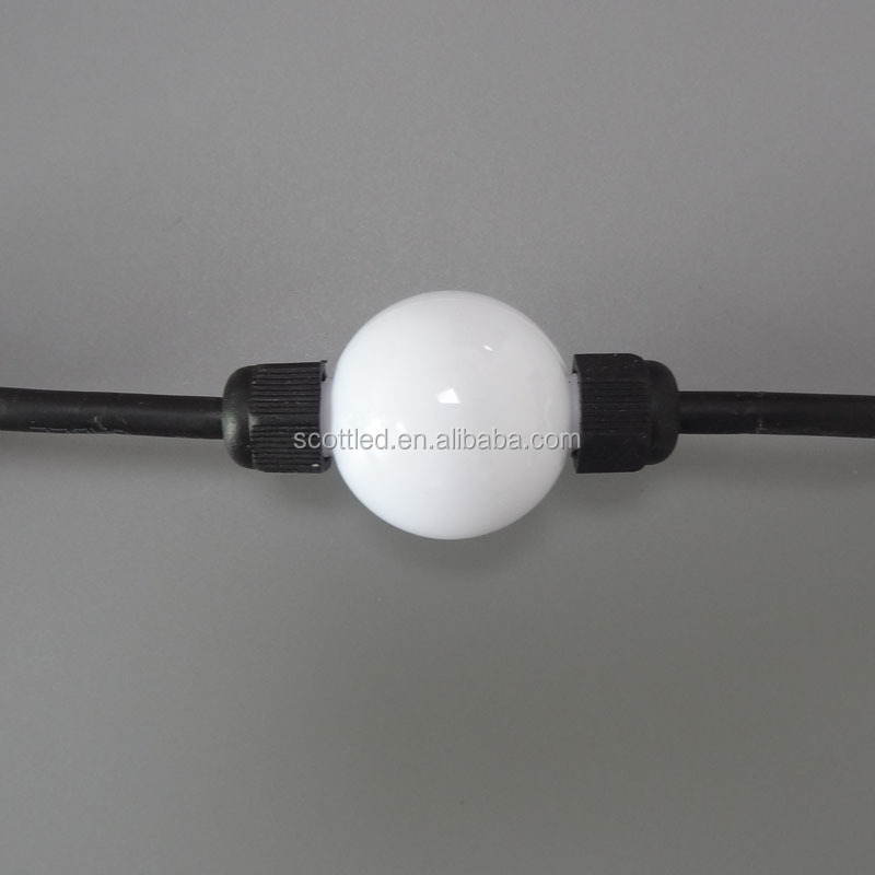 35 мм 3D пикселей светодиодный шар Smart RGB UCS1903 DC24V 6 шт. SMD3535 цифровые светодиодные огни IP68 скорость рождественские украшения