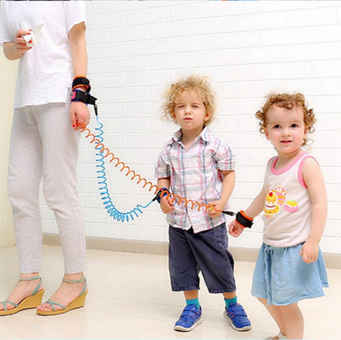 2017 Wholesale adjustable handle baby safety wrist link for toddlers extensible child anti lost wrist link