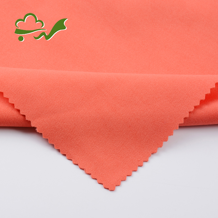 Good quality High stretch soft knitted air layer polyester spandex stock scuba fabric