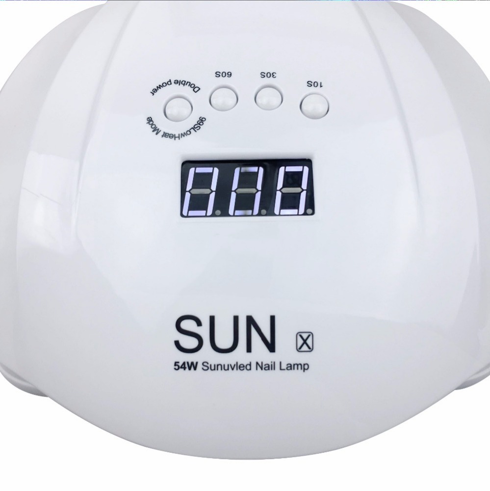 SUNX 54 Вт светодиодный экран для быстрого отверждения геля УФ-лампа Светодиодная Сушилка для ногтей