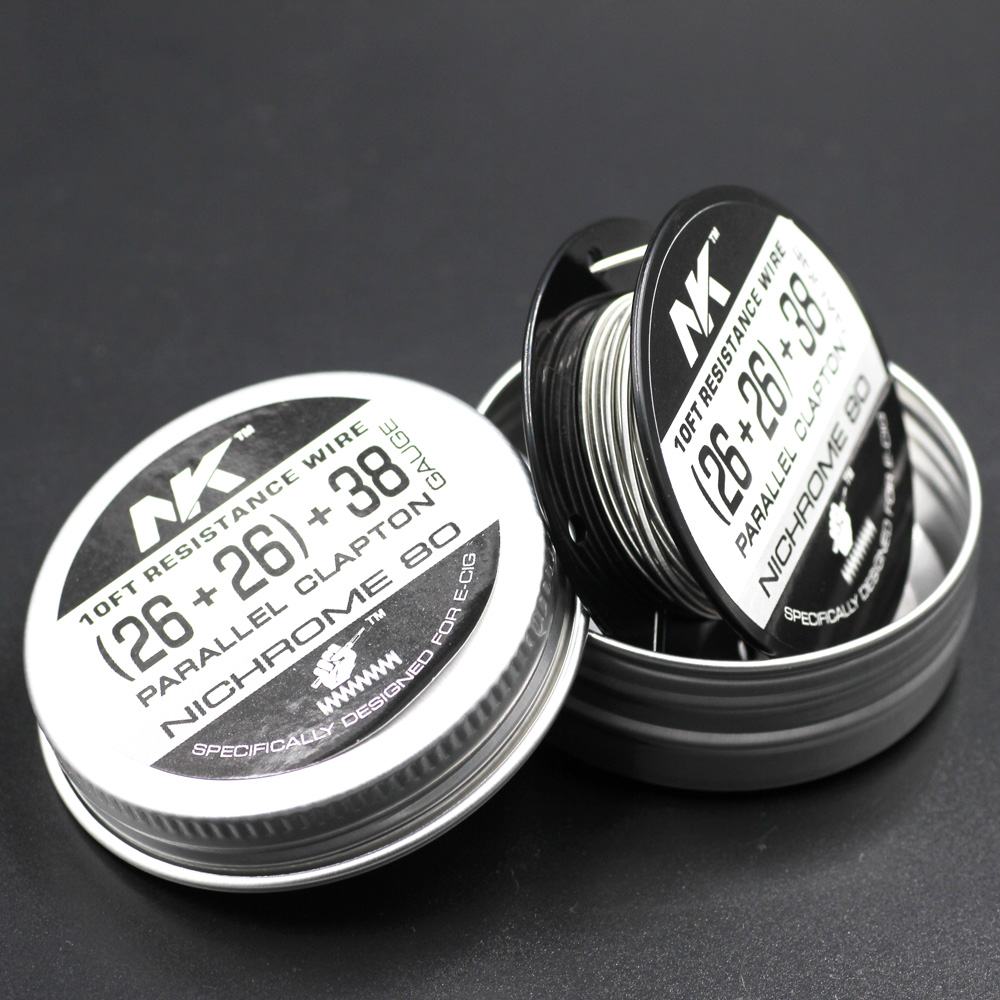 Suzhou NK brand Nichrome 80 20 22 24 26 28 30 32 34 36 38 40 gauge Ni80 vape wire