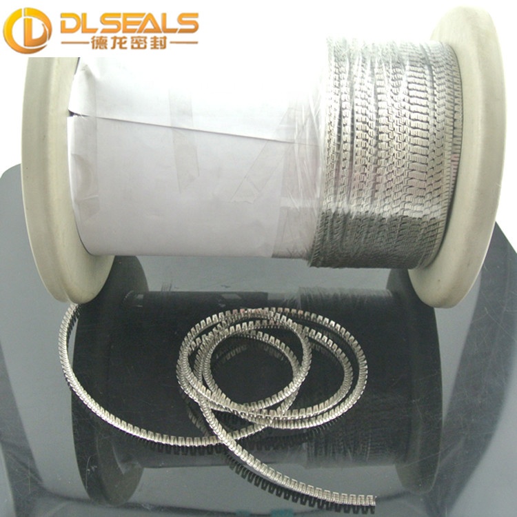 DLseals 2,8x2,8x0,12 мм нержавеющая сталь 301 меандер Весна 1,4310