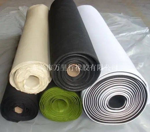 natural rubber foam material