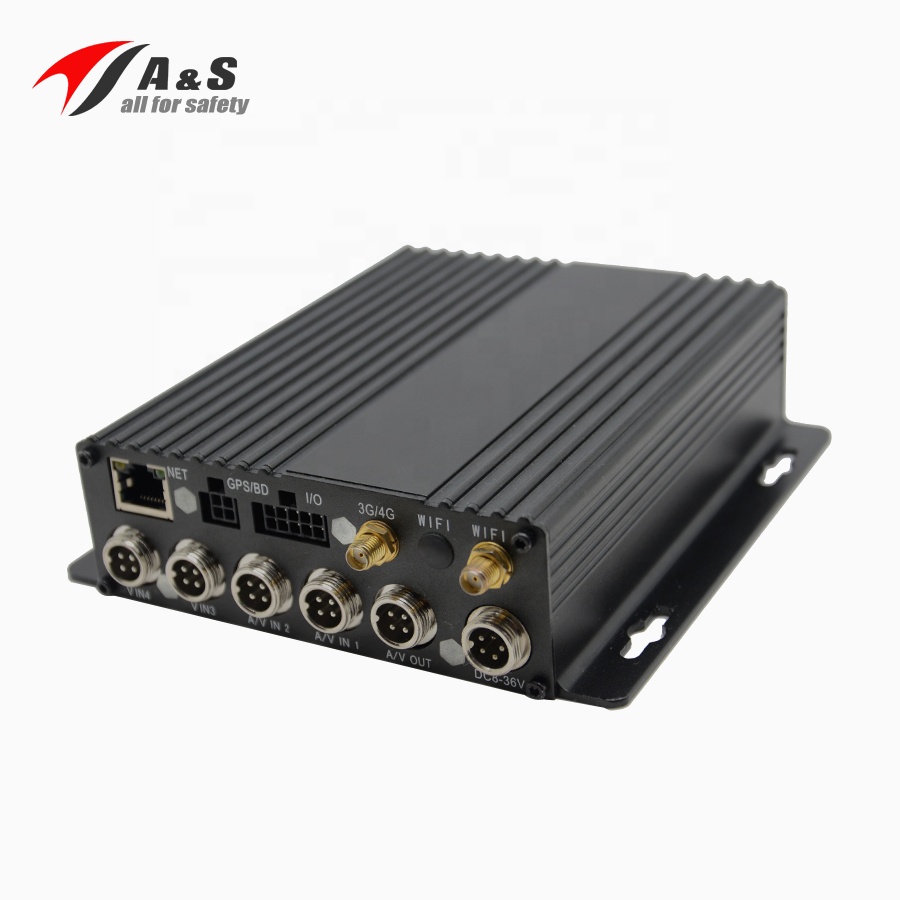 3G Wifi GPS 4 канала 4G Автомобильная Камера видеонаблюдения для школьного автобуса SD-карта 4 канала H.264 беспроводной мобильный видеорегистратор