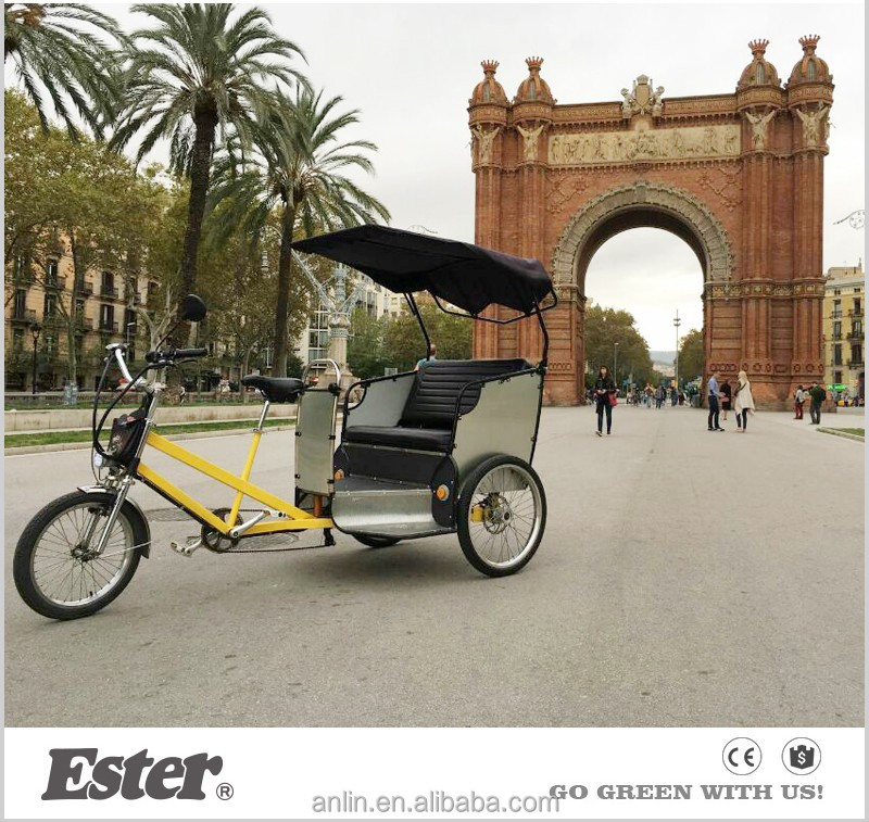 Электрический рикша ESTER Green Taxi Pedicab/аккумуляторная рикша