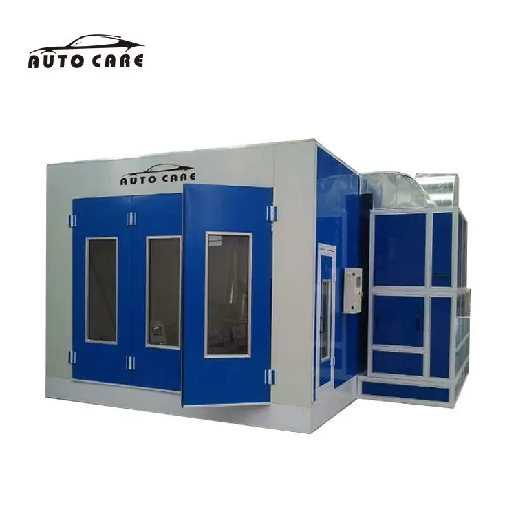 global model spray booth is a car paint bake oven in full downdraft airflow way