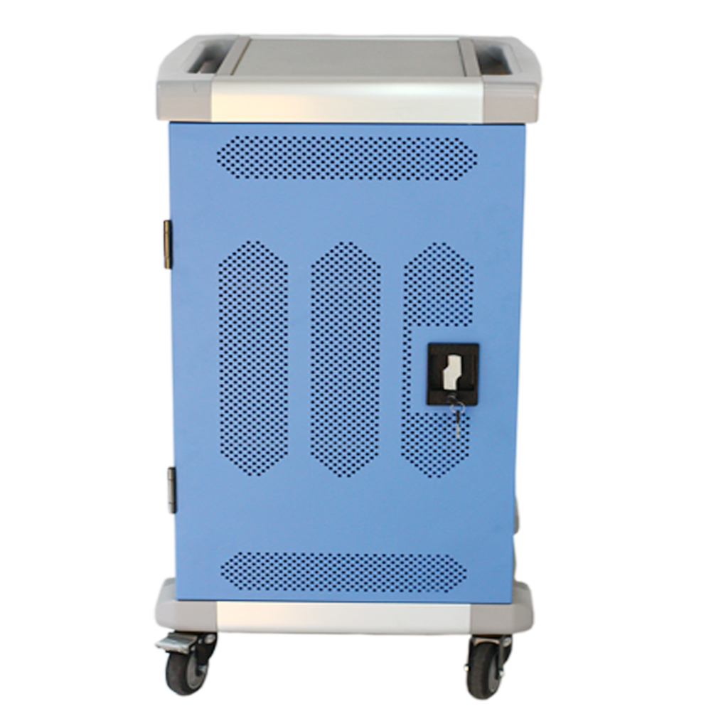 Pochar Y824A Smart Classroom Tablet-charging Cart Chromebook Charging Trolley