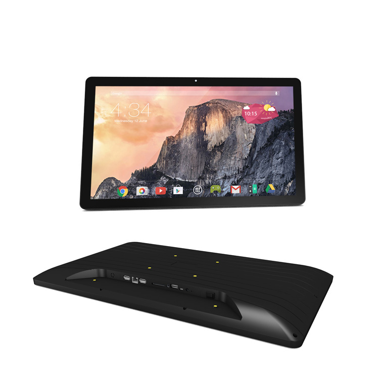 21.5 inch IPS screen 1920x1080 RK3288 2GB+16GB Android tablet touch all-in-one machine with RJ45 Wifi
