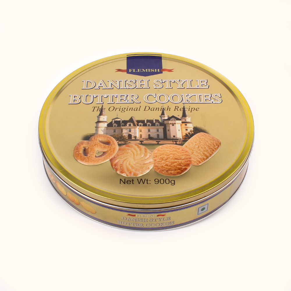 908 г датский стиль масло печенье tins