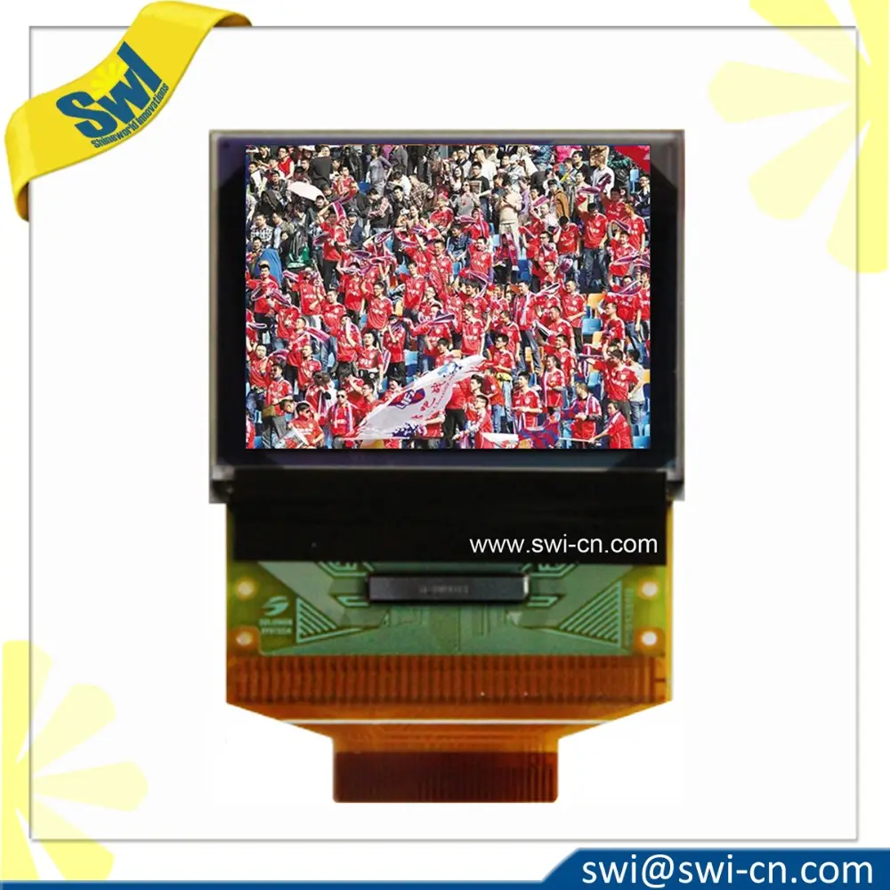 128RGBx96 touch screen 1.29 inch oled electronic display