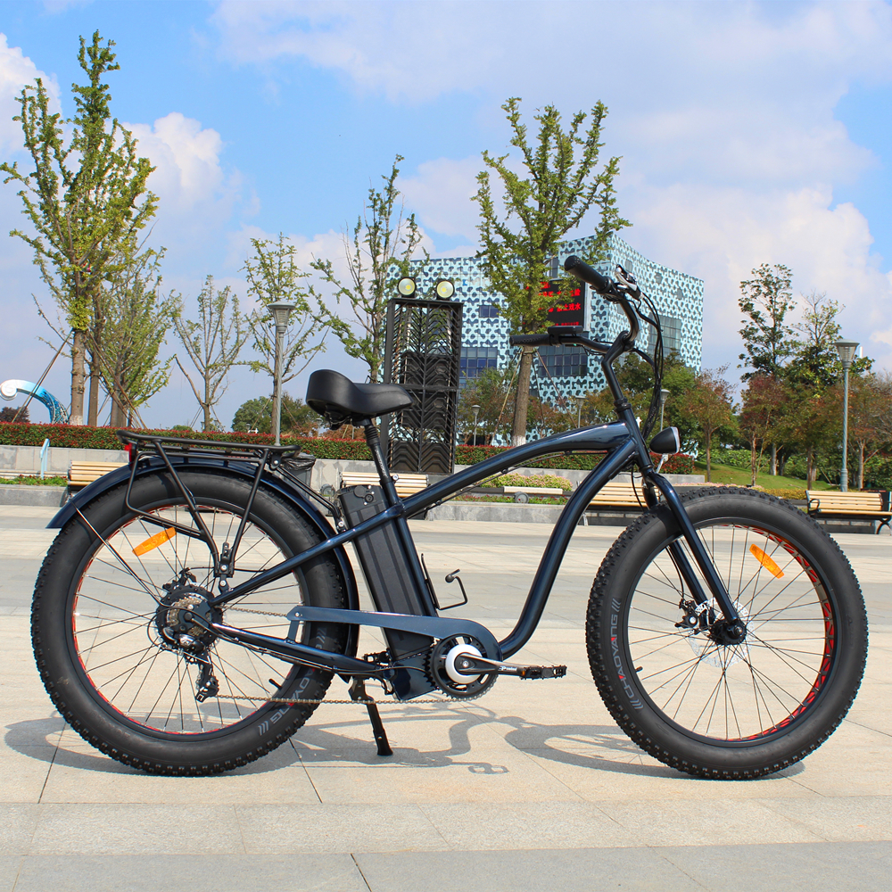 2018 fat tire Гибридный мотоцикл электрический велосипед 750 Вт Электрический велосипед RSEB505