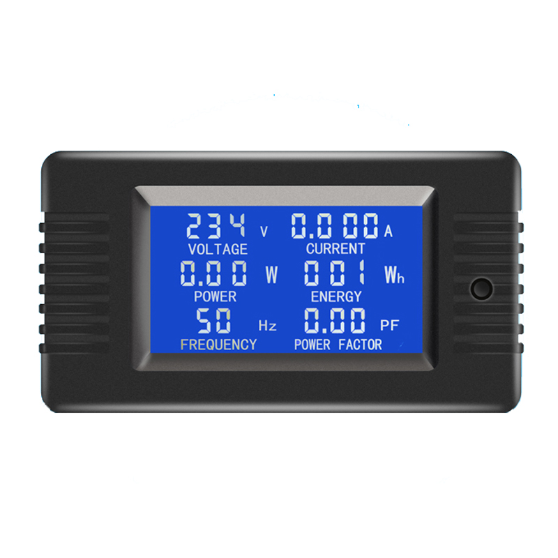 AC 80V-260V 5A 6 in1 Напряжение Ток Мощность Частота энергии коэффициент мощности цифровой измеритель энергии