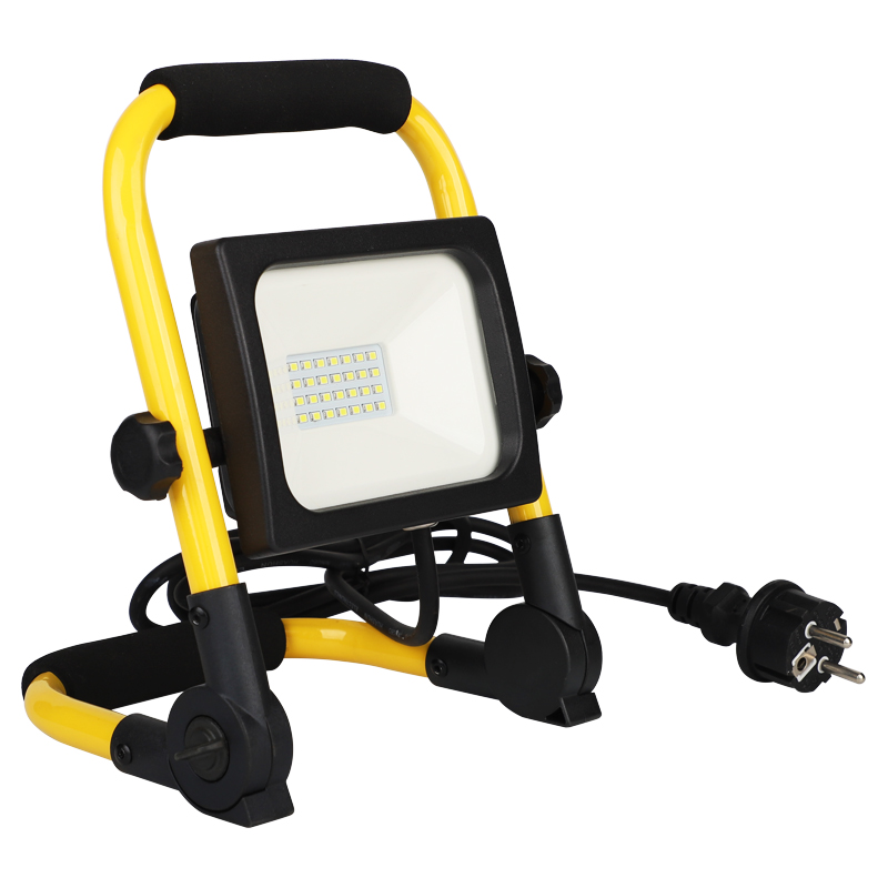 led flood light 20w with cable and plug IP65 led flood light outdoor