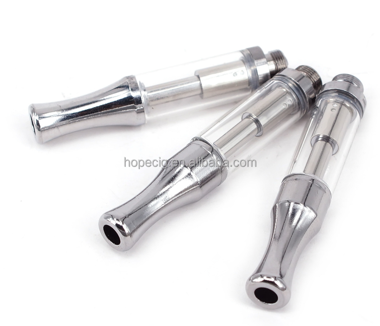 0.5ml 1ml ceramic coil cbd glass tube 510 tank oil vape cartridge empty