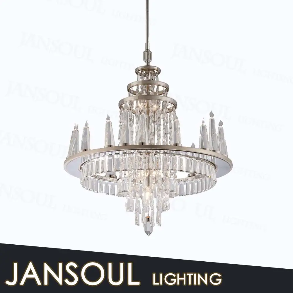 alibaba wholesale outdoor luxury crystal chandelier drops and lamp drops stained glass solar pendant lights