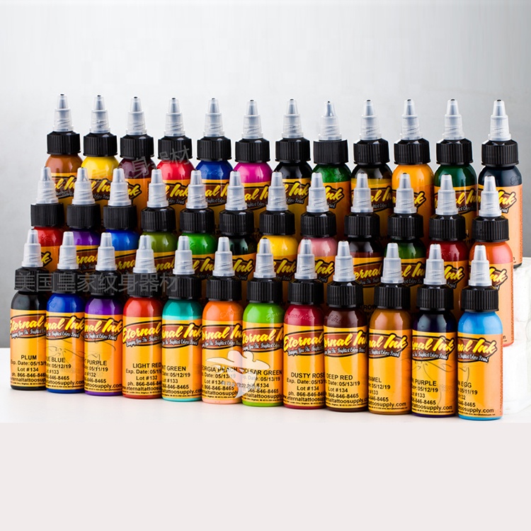 Royal Wholesale 30ML standard colors Tattoo Ink Permanent1 oz tattoo ink