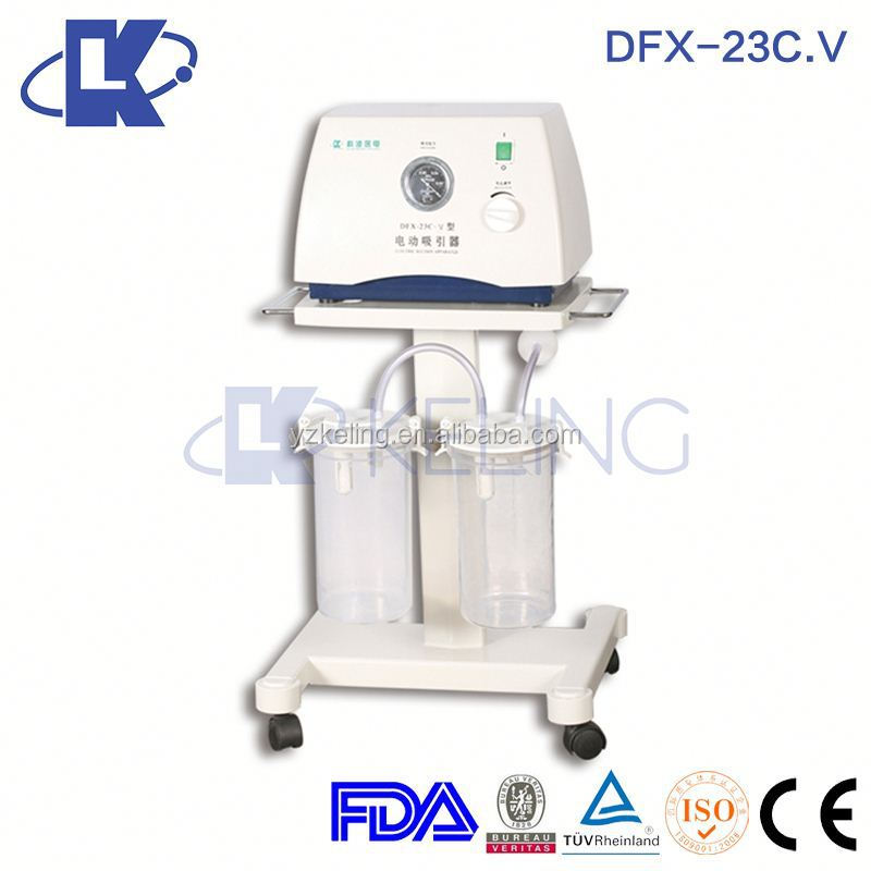 DFX-23C.V отсасывающая машина Стоматологический аспиратор мобильный Аспиратор Медицинский для гинекологии