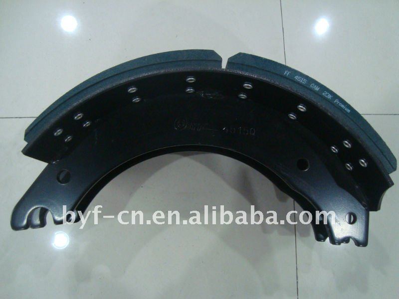 BYF best semi- trailer brake pad brake shoe for sale