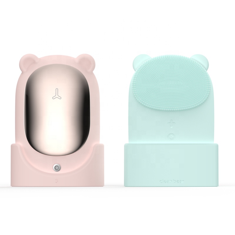320 Facial Cleansing Brush Skin Care Device Soft Silicone Waterproof Ultrasonic Multi-function Beauty Equipment face cleaner