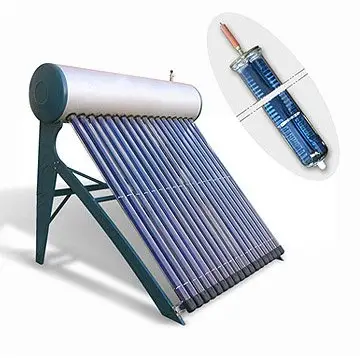 Integrated pressure heat pipe 200L solar water heaters