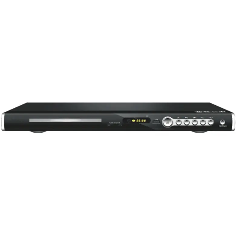 Hot Sell DVD-TKB366 Full metal Home DVD player with Remote Control LED Display SD USB HDMI