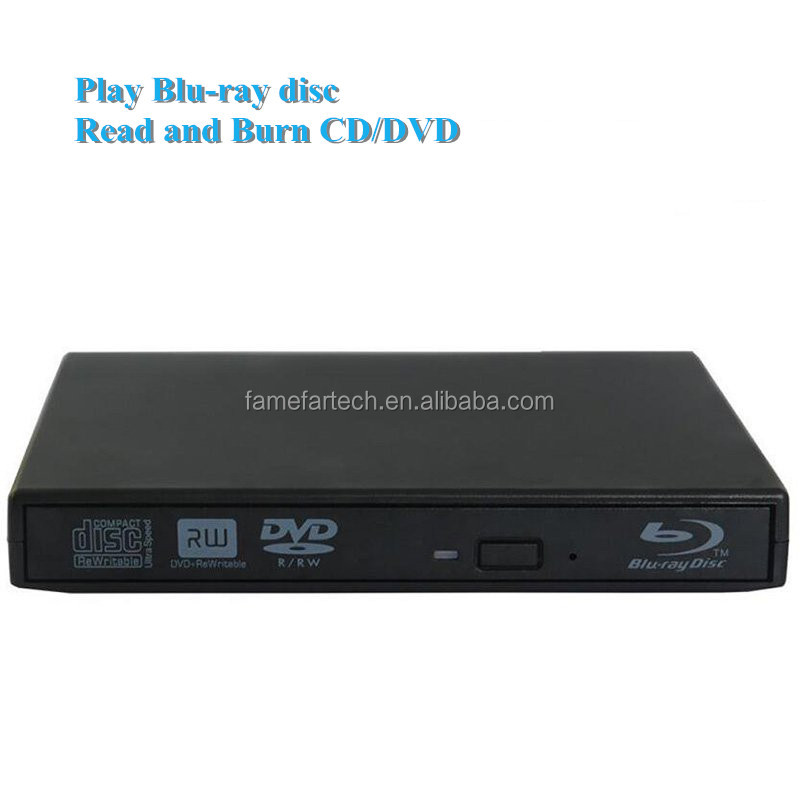 Blu Ray диск USB 2,0 Внешний оптический привод для записи dvd-дисков BD-ROM Blu-Ray Player Портативный CD-RW писатель регистраторы для портативных компьютеров