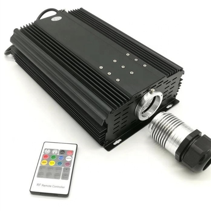 Full aluminum Noiseless fiber optic 75W LED light engine for star ceiling decoration