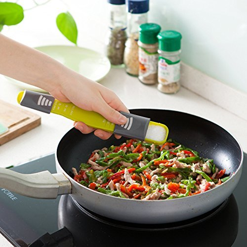 Amazon горячие продажи пластик без добавления бисфенола а регулируемый мерная ложка с двойной головкой выпечки инструменты для приготовления пищи