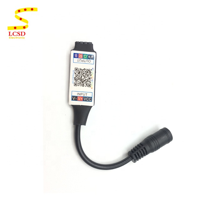 DC5-24V 6A мини беспроводной Bluetooth LED контроллер для RGB Светодиодные полосы света мобильный телефон приложение управление