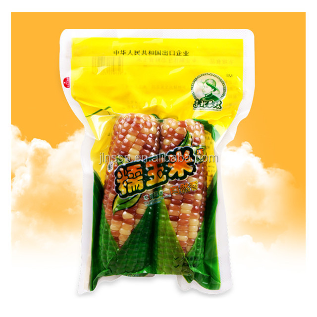 Vacuum Packed Fresh Mottled Waxy Corn Twin Pack Non Gmo
