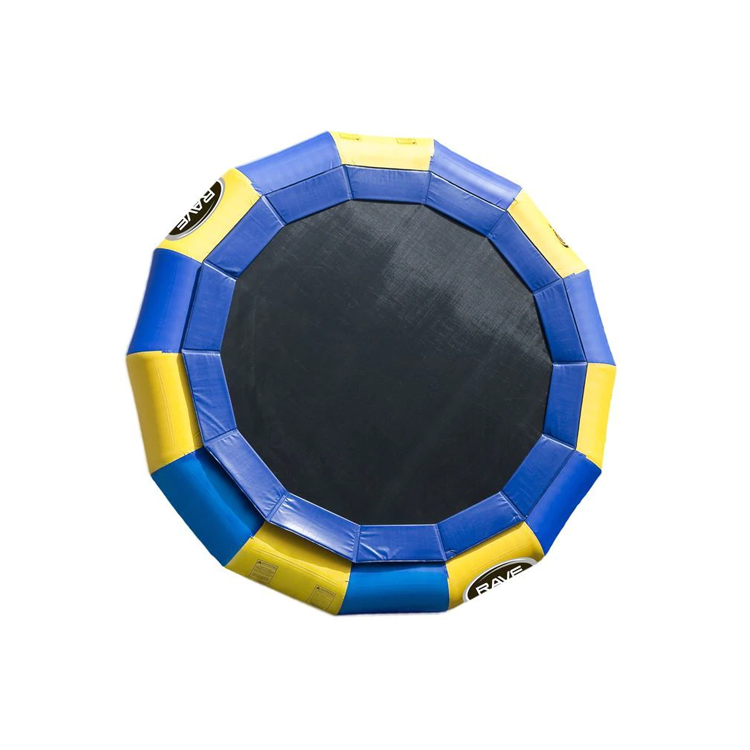 Надувной батут для воды aqua jump blob island