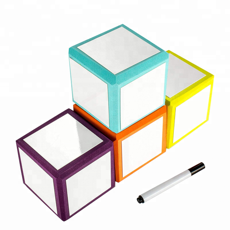 Сухие стираемые пены Цвет cube учебные пособия для детей Образование