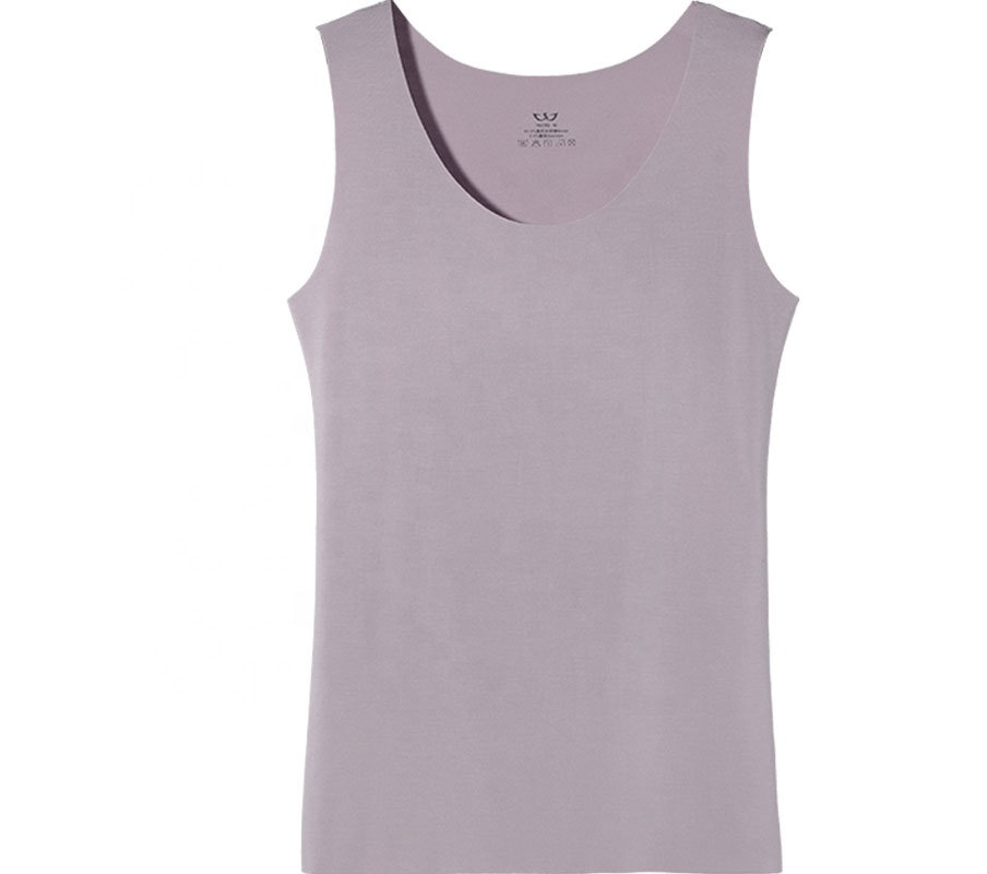 Wholesale Underwear Seamless Sleeveless Modal Loose Breathable Tank Top for Women