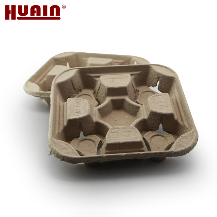 4 чашки Carrier Paper одноразовый лоток