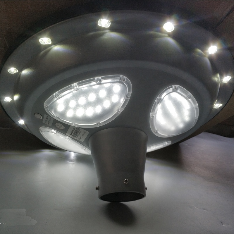 UFO Type Outdoor Garden Park Square Lighting Led Solar Street Light All In One