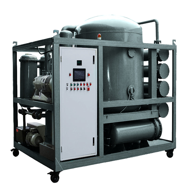 High effective coalescing dehydration turbine oil purifier machine