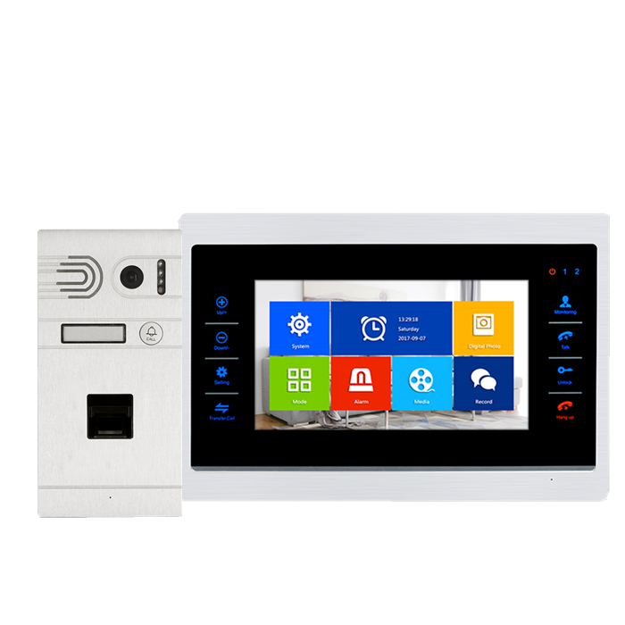 Factory Prize Finger print home security system camera phone With Waterproof function