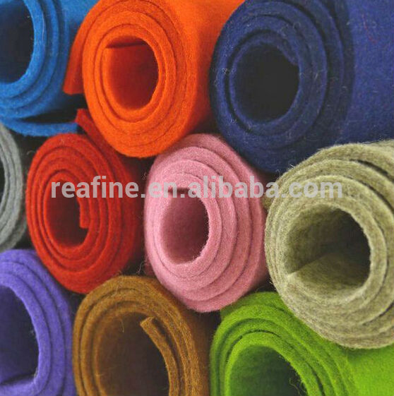 high quality can be customized 100% Wool Material and Woolen felt padded with Wide range of uses
