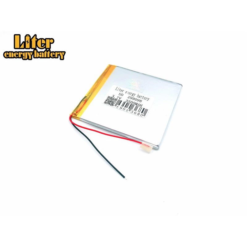 Size 299098 3090100 3.7v 3500mah Lithium Polymer Battery With Board For Pda Tablet Pcs Digital Products